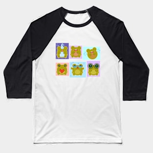 Emotional frogs Baseball T-Shirt